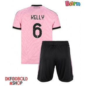 Juventus Lloyd Kelly #6 Udebanesæt Børn 2026-27 Kort ærmer (+ korte bukser)